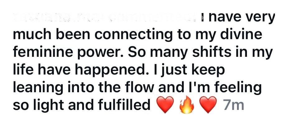 A message sent to Hevi by a client